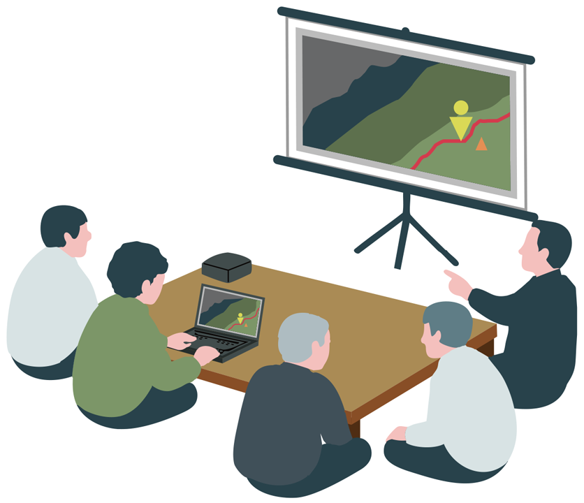 遠方でも現地の状況確認が可能